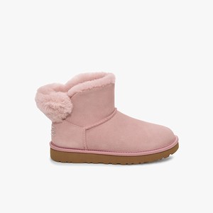 Ugg Classic Bling Mini Klassiska Stövlar Dam Rosa (045793FWP)